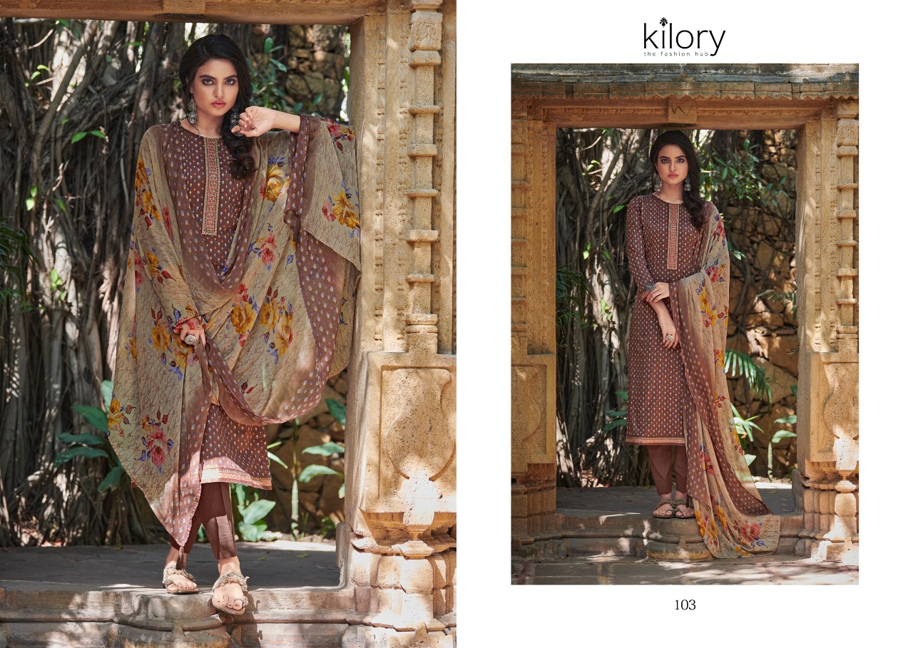 Kilory  Presents  Naariti  Designer Dress Material