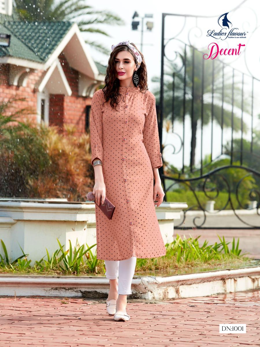 Straight Latest New Designer Ladies Kurti With Pant, Size: M,L,XL,XXL at Rs  500 in Surat