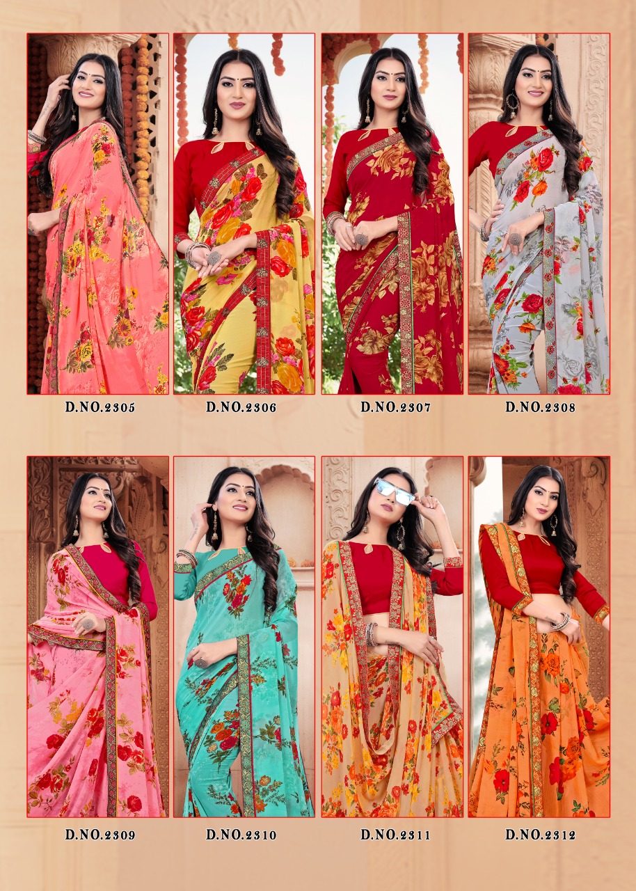 Fc Presenta Mahak  Casual Wear Saree Collection