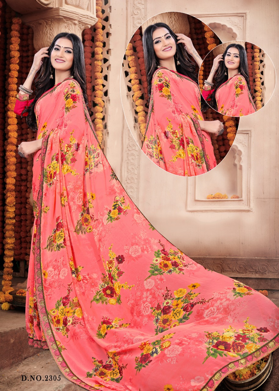 Fc Presenta Mahak  Casual Wear Saree Collection