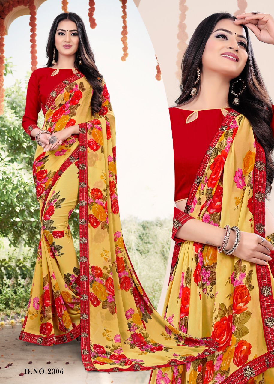 Fc Presenta Mahak  Casual Wear Saree Collection