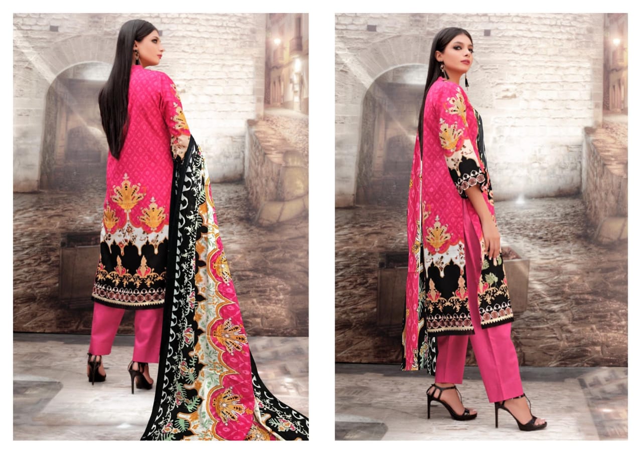 Nafisa  Sahil Vol 5  Karachi  Cotton Dress Materials