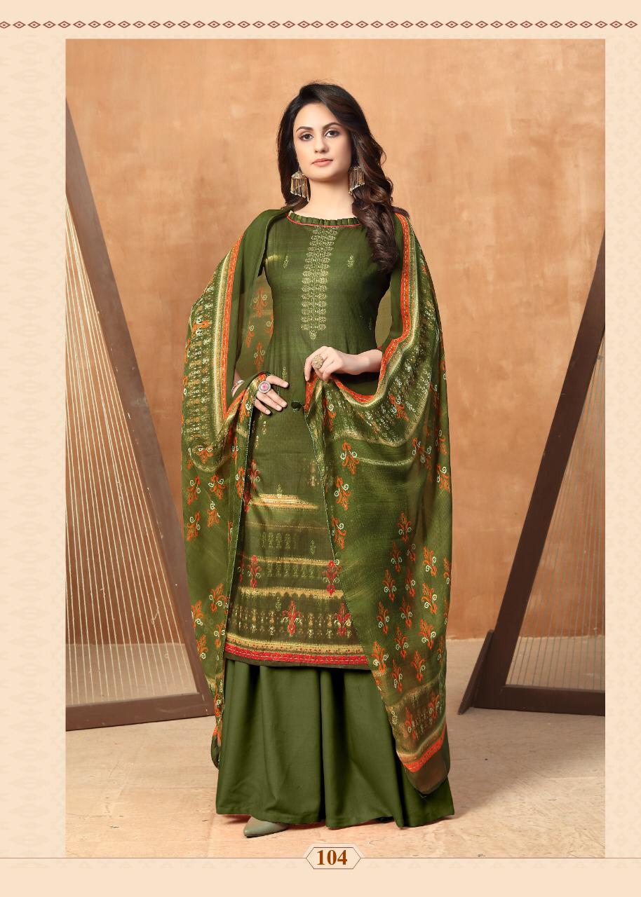 Kesariya  Presents  Noor Digital Printed Designer Dress Material Collection
