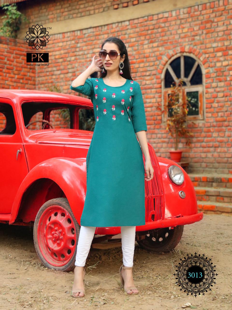Pk Presents Fashion Rainbow Vol 3  Casual Wear   Kurti Collection
