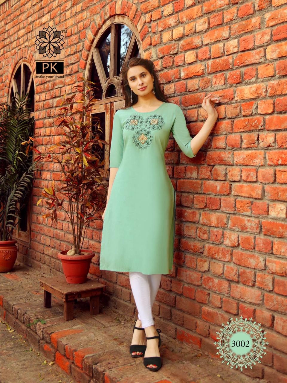 Pk Presents Fashion Rainbow Vol 3  Casual Wear   Kurti Collection