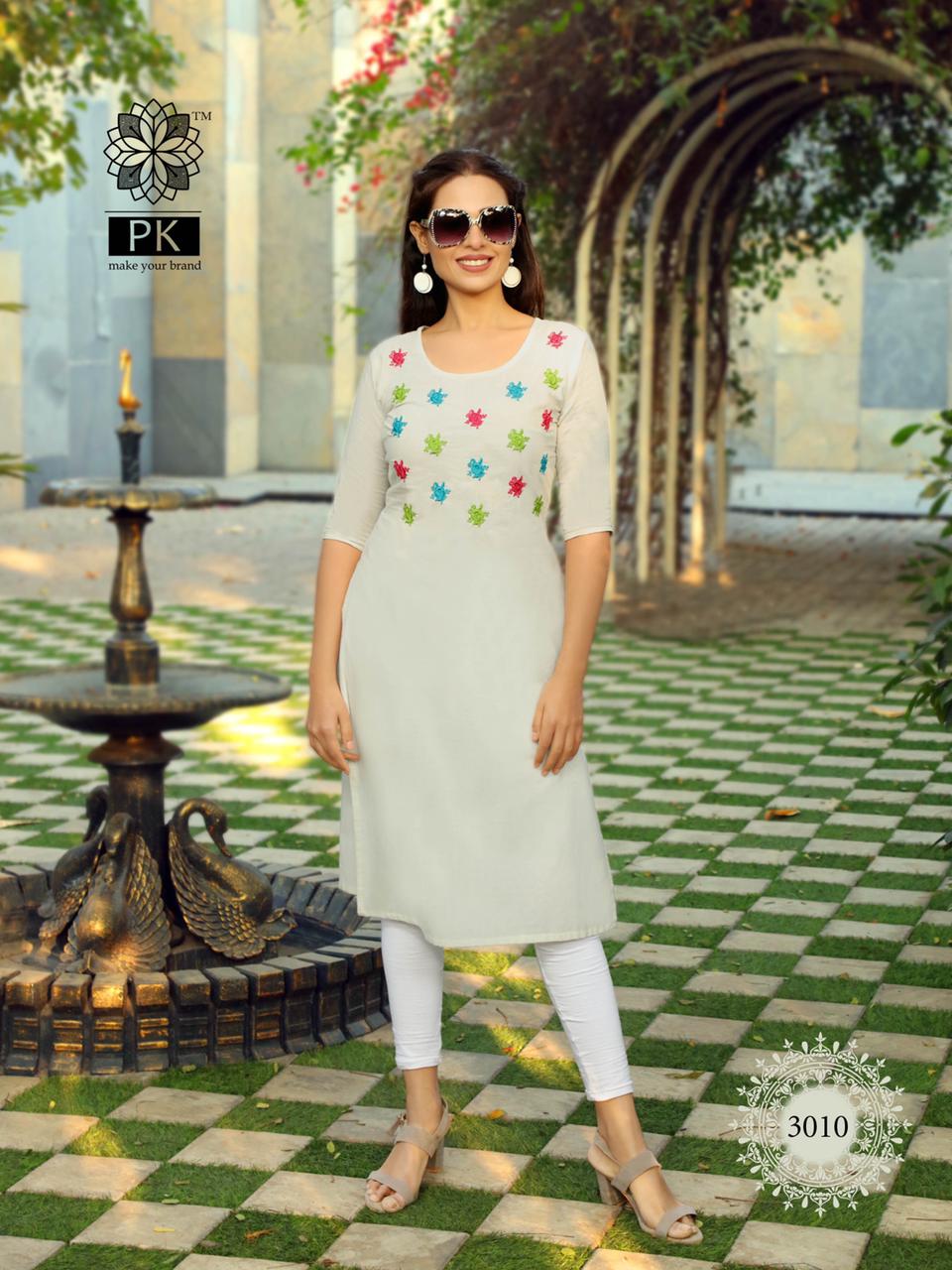 Pk Presents Fashion Rainbow Vol 3  Casual Wear   Kurti Collection