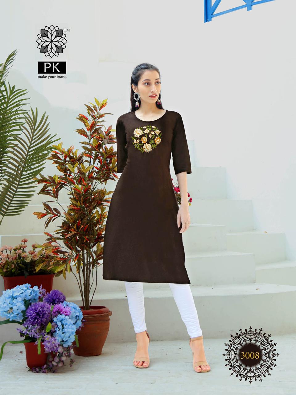 Pk Presents Fashion Rainbow Vol 3  Casual Wear   Kurti Collection