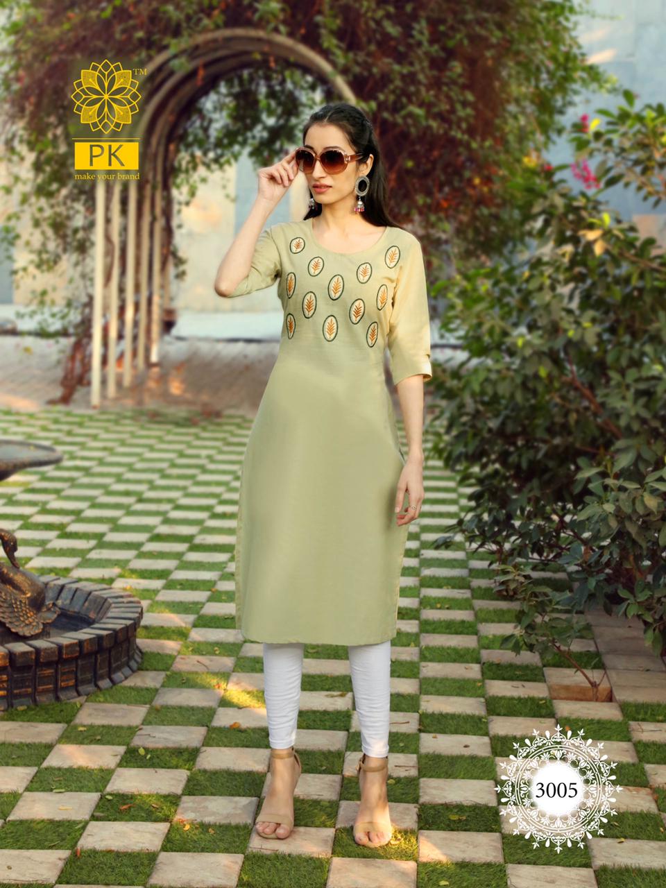 Pk Presents Fashion Rainbow Vol 3  Casual Wear   Kurti Collection