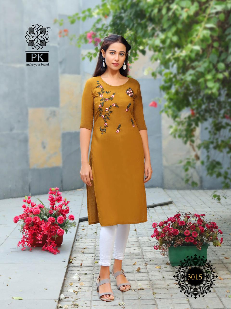 Pk Presents Fashion Rainbow Vol 3  Casual Wear   Kurti Collection