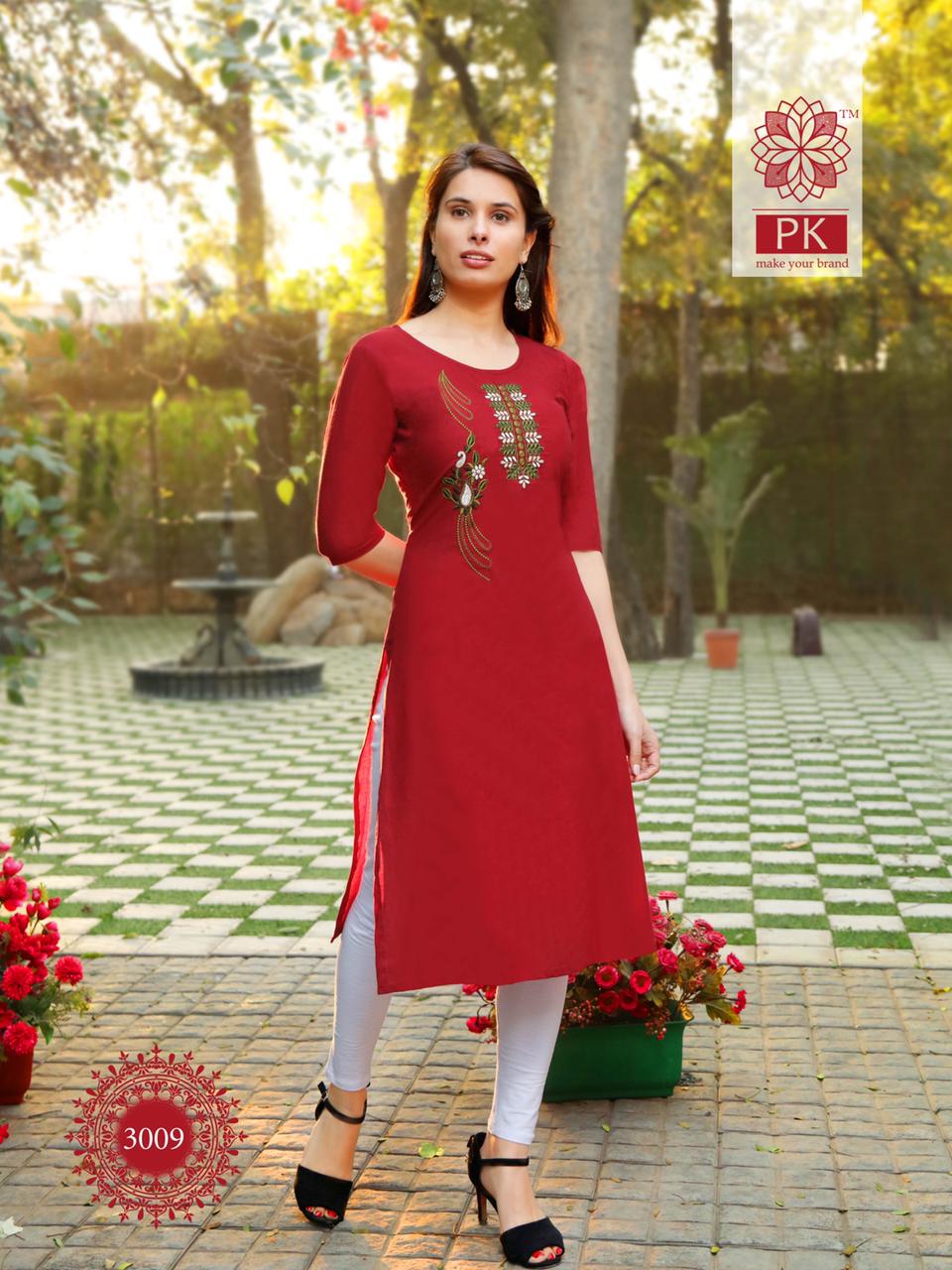 Pk Presents Fashion Rainbow Vol 3  Casual Wear   Kurti Collection