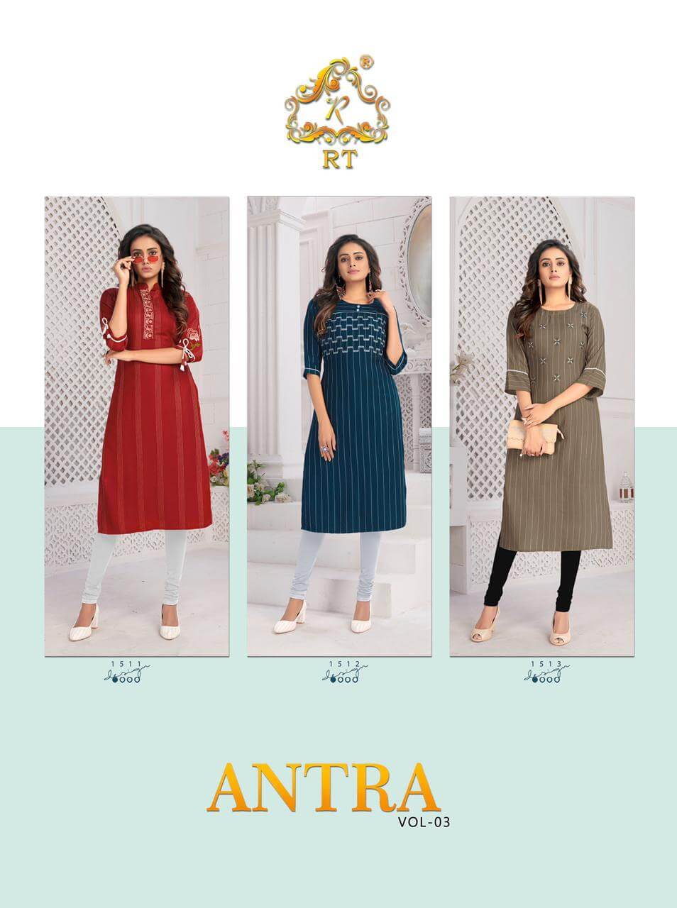 Rt Presents Antra  Vol 3 Casual Wear Kurti Collection