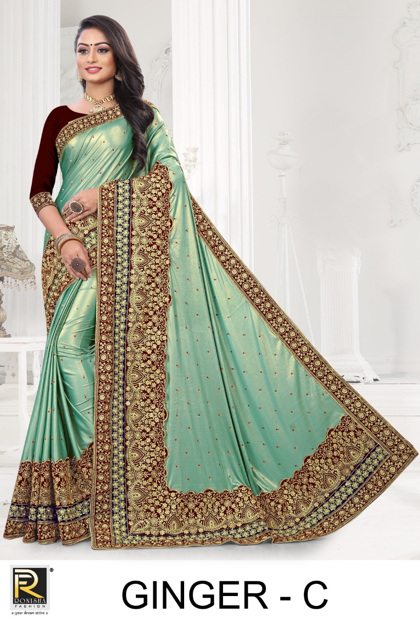 Ranjna Presents Ginger Casual Wear Saree Collection