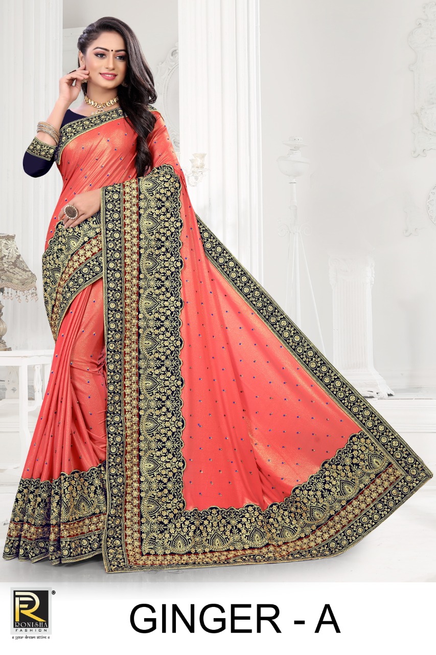 Ranjna Presents Ginger Casual Wear Saree Collection