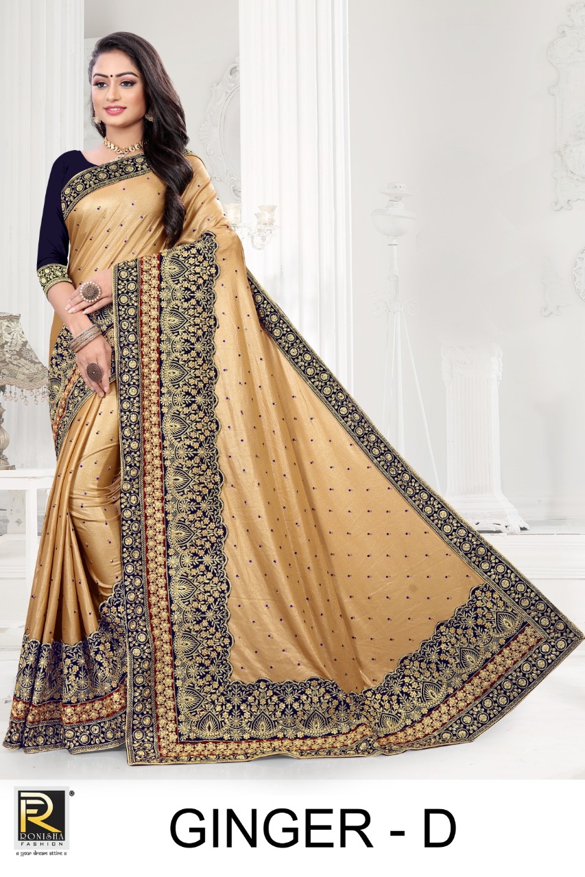 Ranjna Presents Ginger Casual Wear Saree Collection