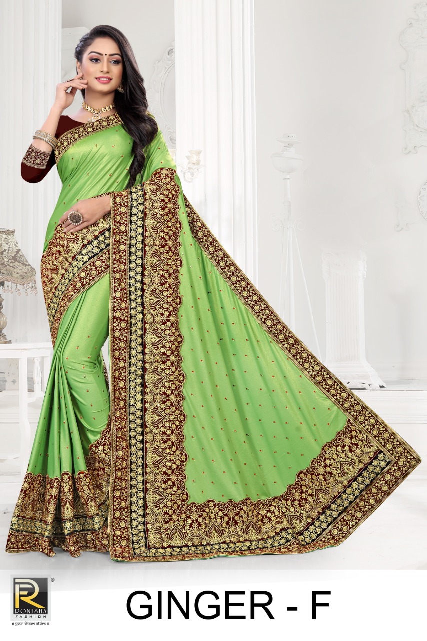 Ranjna Presents Ginger Casual Wear Saree Collection