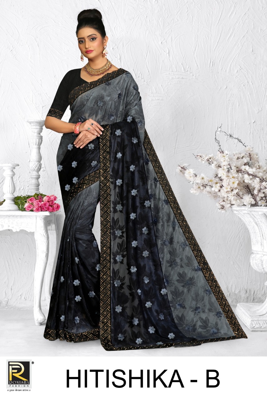 Ranjna Presents  Hitishika Casual Wear Sarees Collection