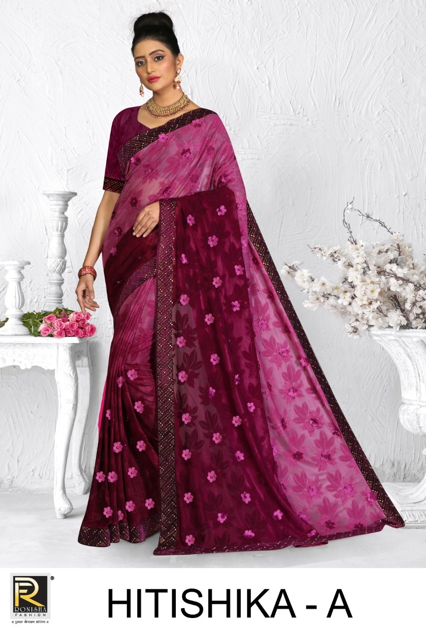 Ranjna Presents  Hitishika Casual Wear Sarees Collection