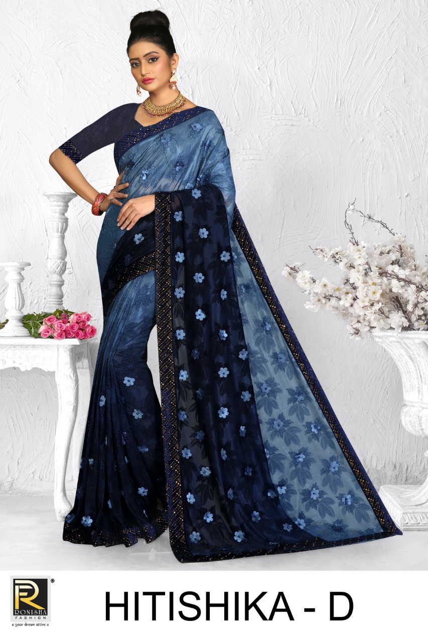 Ranjna Presents  Hitishika Casual Wear Sarees Collection