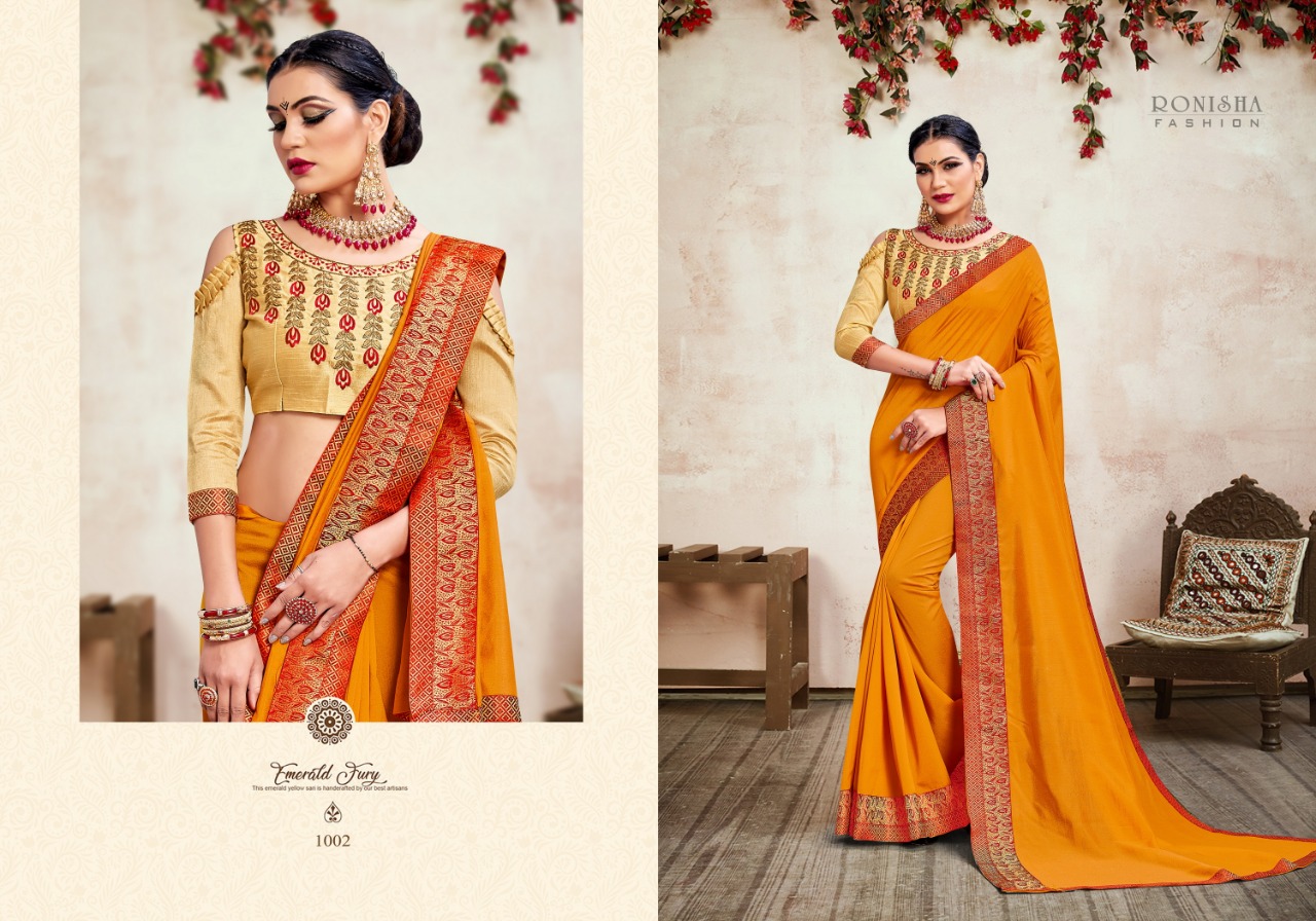 Ranjna  Presents Jhumki Festive Wear Sarees Collection