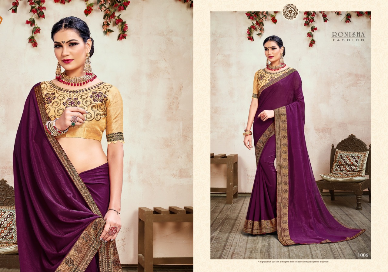 Ranjna  Presents Jhumki Festive Wear Sarees Collection