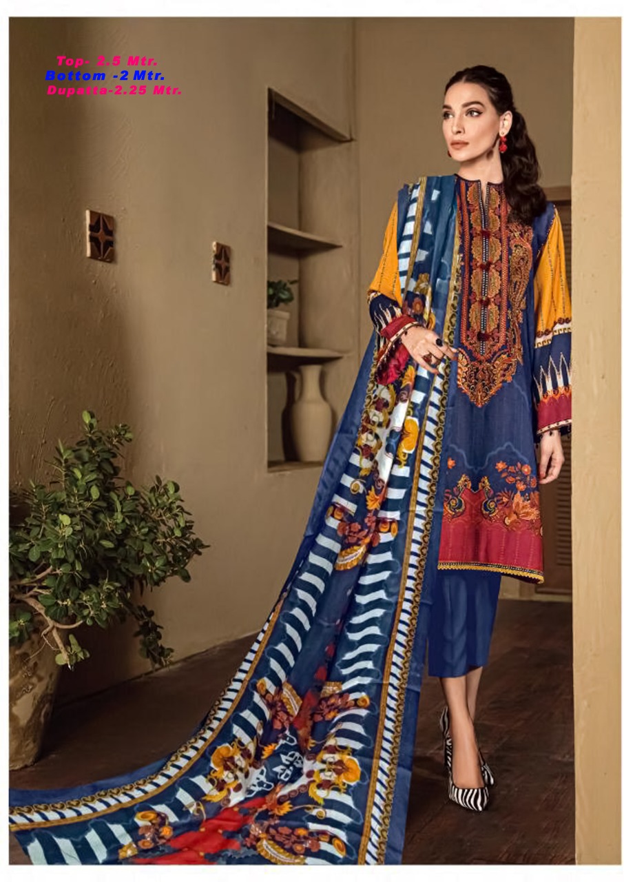 Razia  Sultan Vol 31 Printed Karachi Cotton Dress Materials