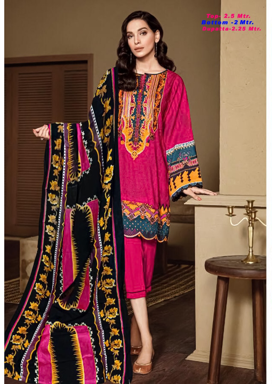 Razia  Sultan Vol 31 Printed Karachi Cotton Dress Materials