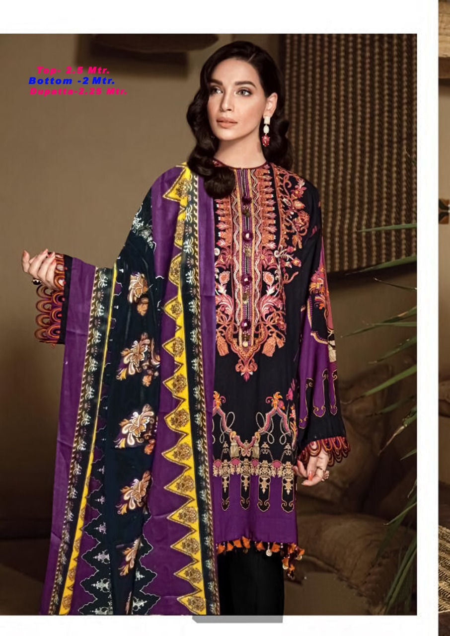 Razia  Sultan Vol 31 Printed Karachi Cotton Dress Materials