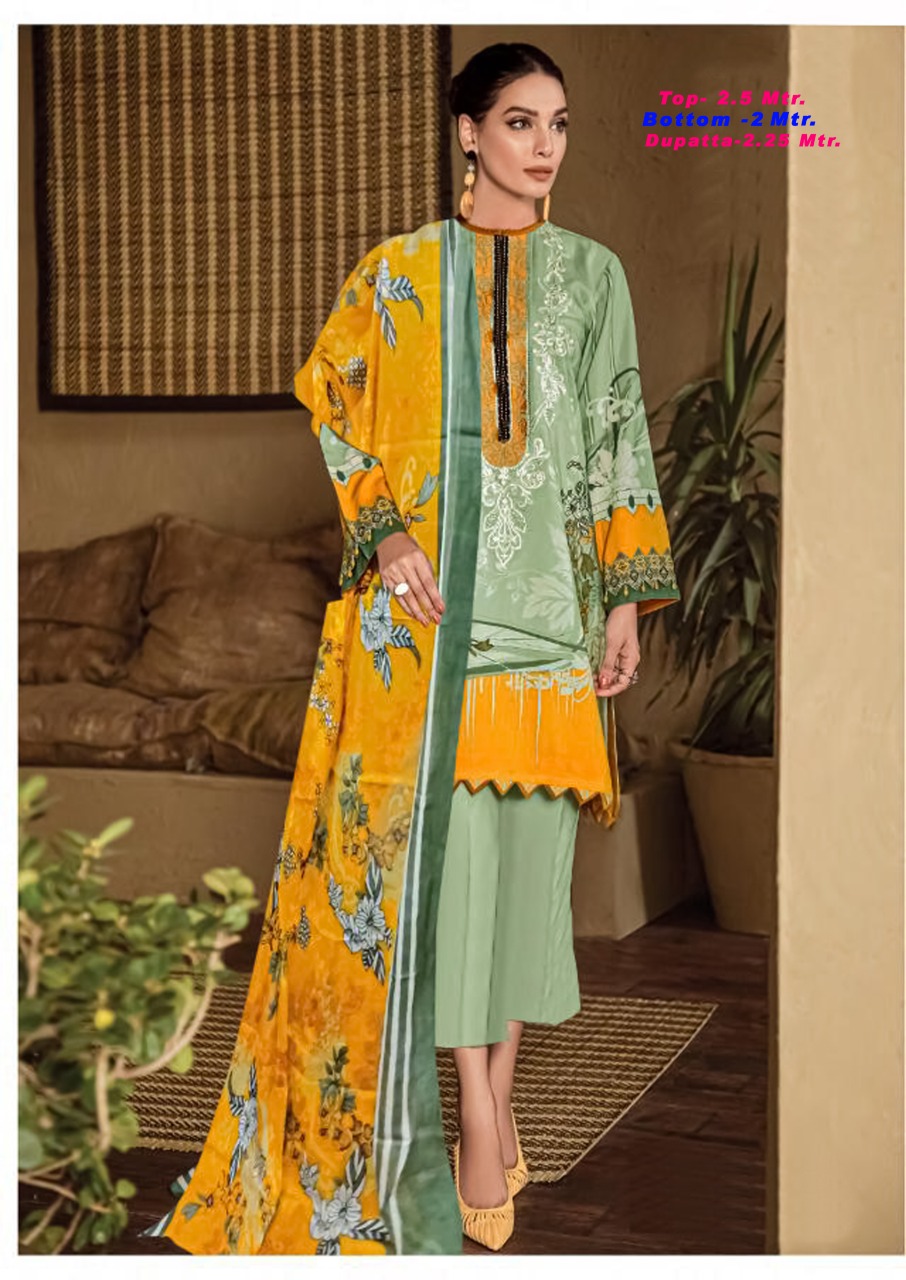 Razia  Sultan Vol 31 Printed Karachi Cotton Dress Materials