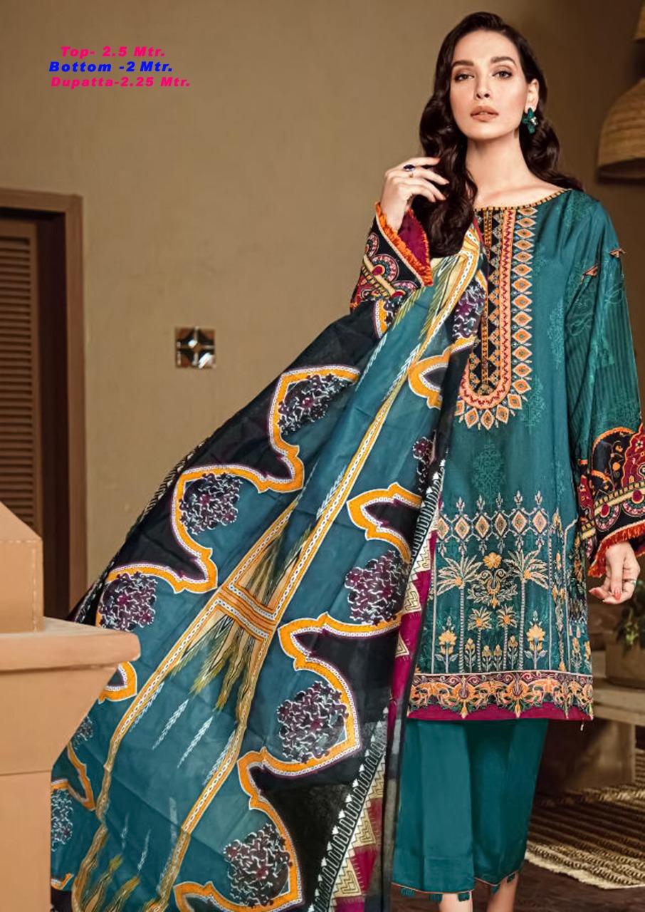 Razia  Sultan Vol 31 Printed Karachi Cotton Dress Materials