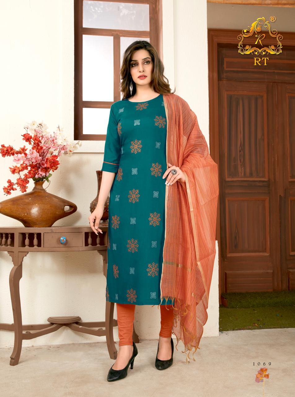Rt  Presents Nari Vol  11  Kurti With Duaptta Collection