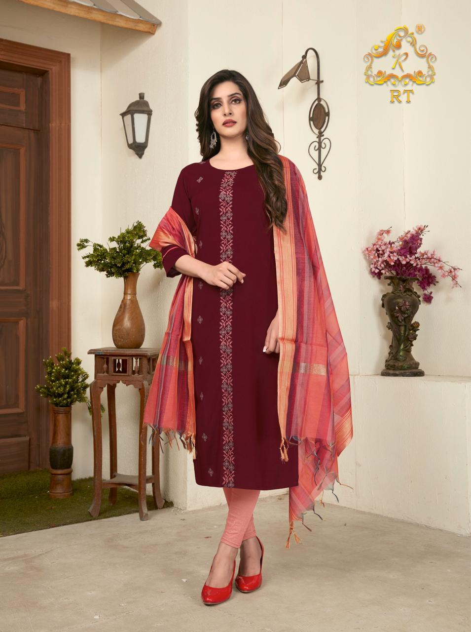 Rt  Presents Nari Vol  11  Kurti With Duaptta Collection