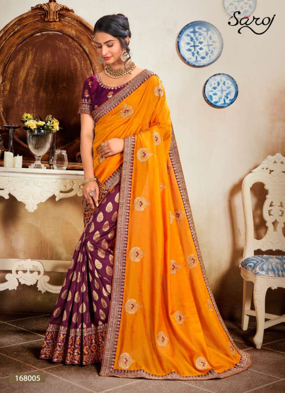 Saroj  Presents Kolaveri  Festive Wear Sarees Collection