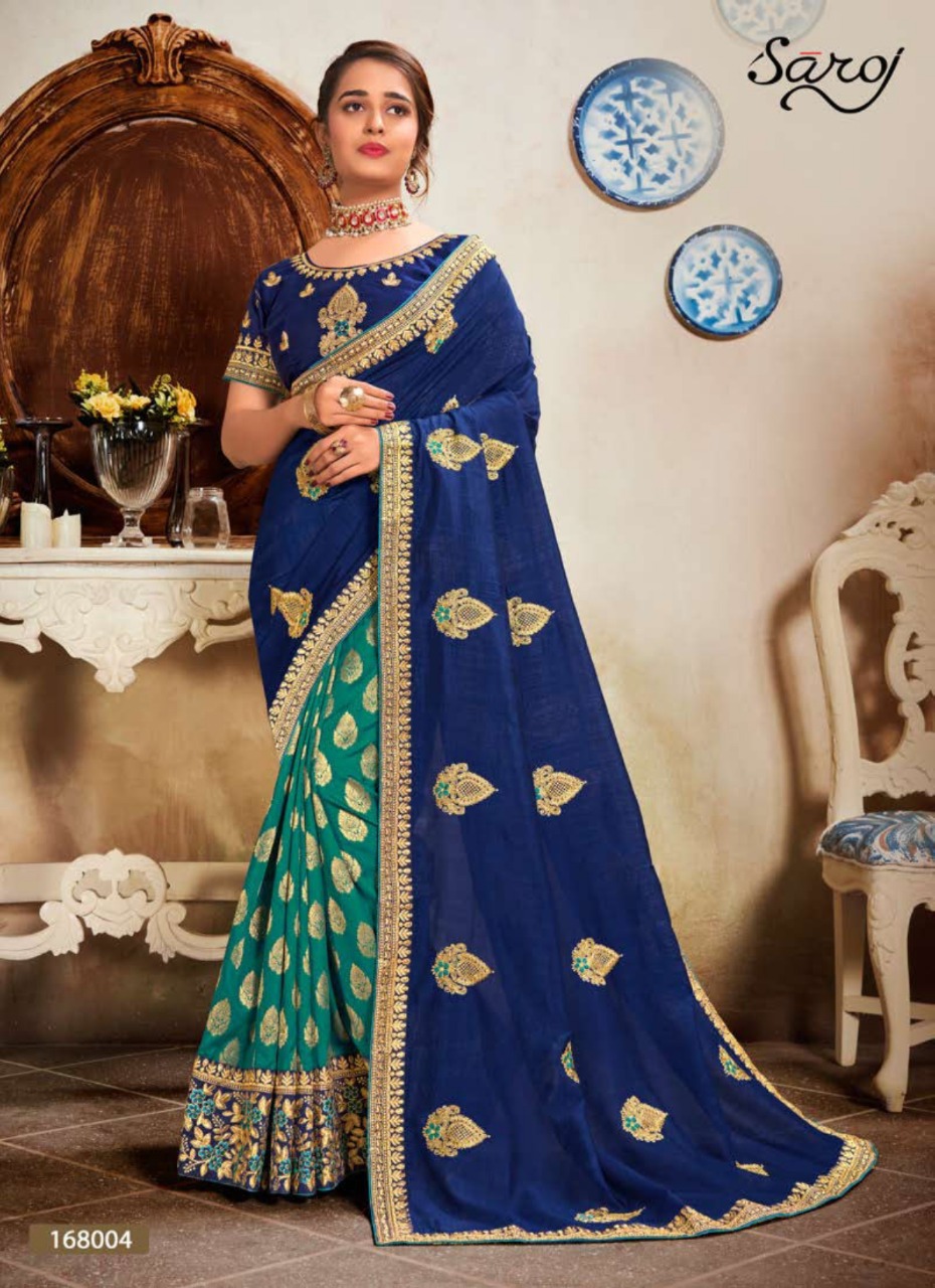 Saroj  Presents Kolaveri  Festive Wear Sarees Collection