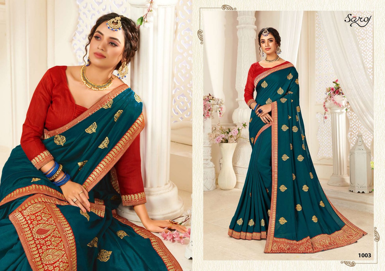Saroj Presents  Nityashree Designer Sarees Collection