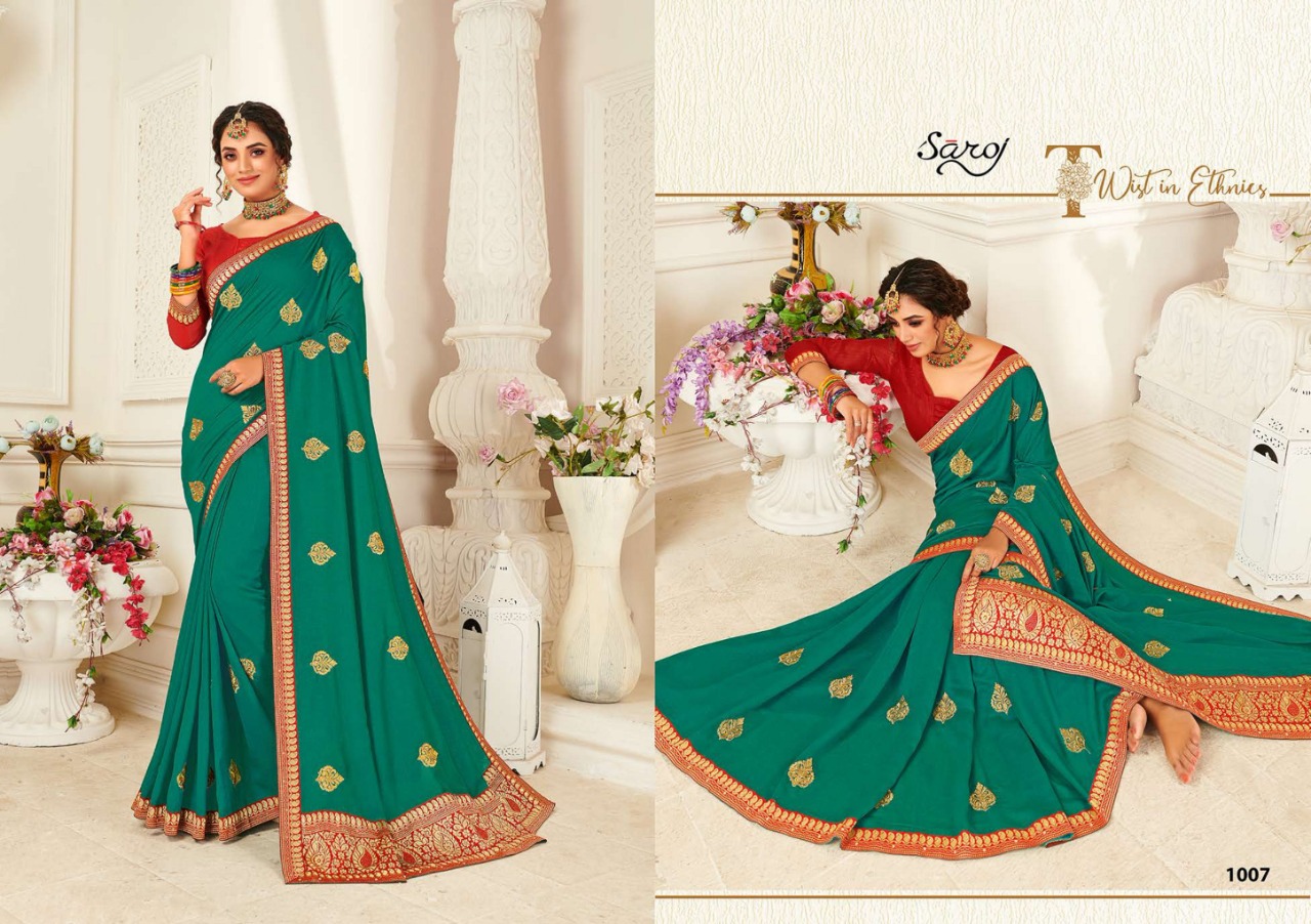 Saroj Presents  Nityashree Designer Sarees Collection