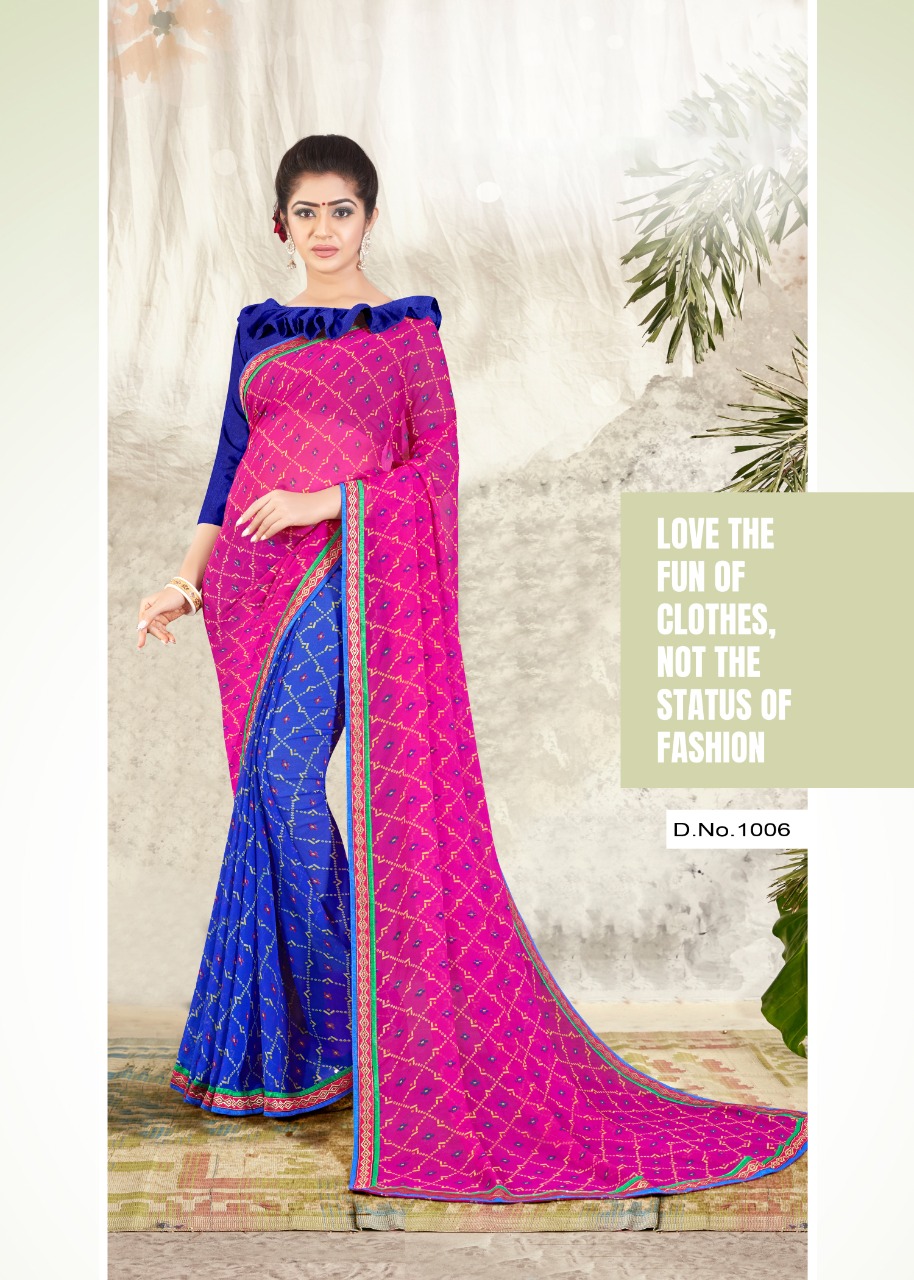 Sathiya  Casual Wear Saree Collection
