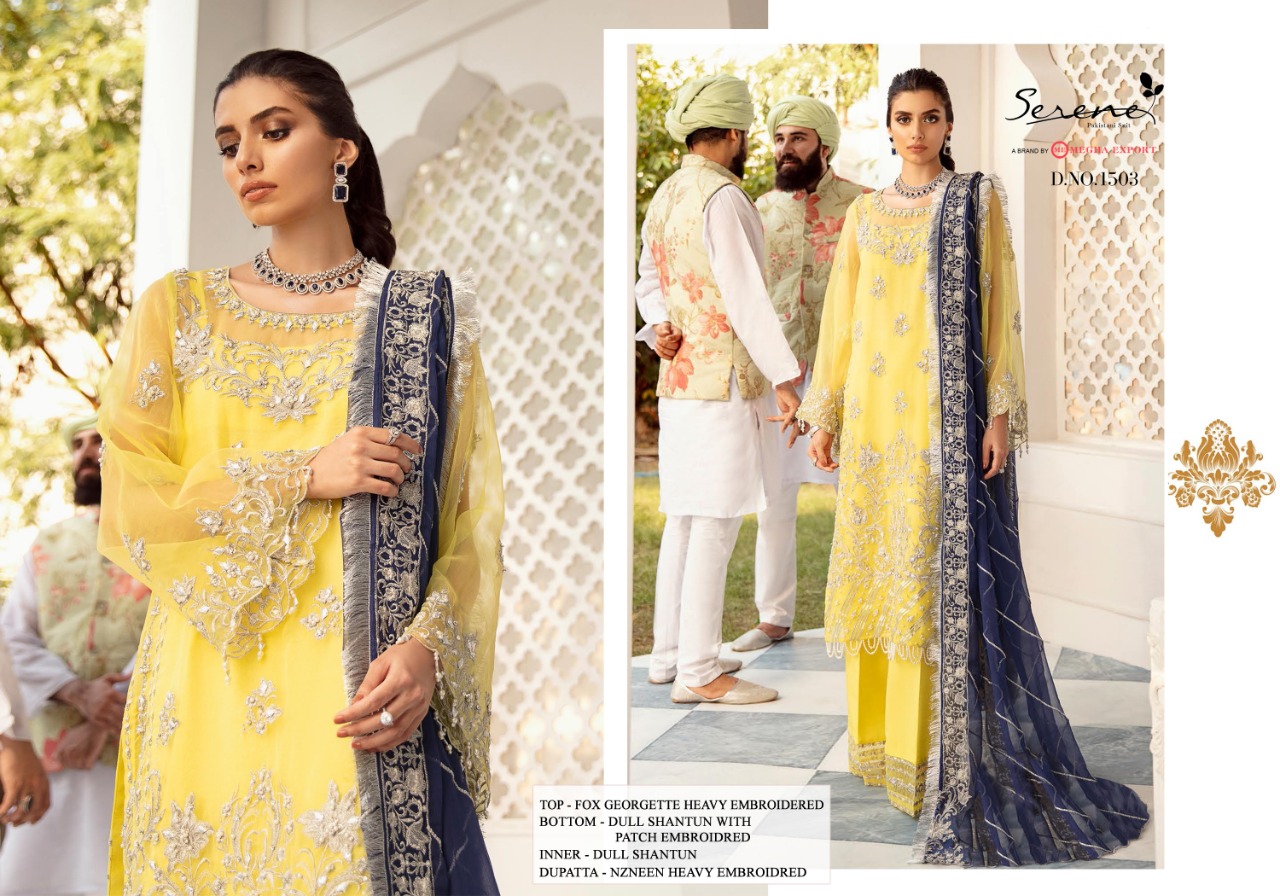 Serene Presents  Naqsh Pakistani Salwar Suits Collection