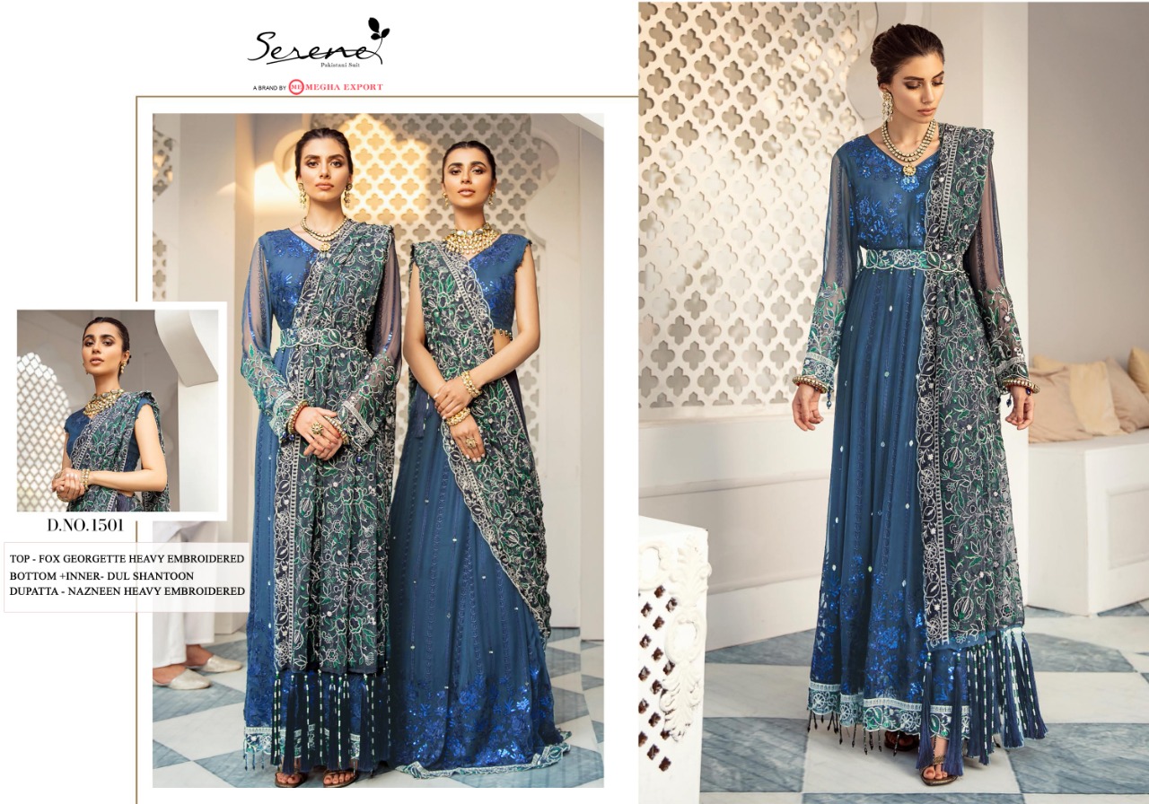 Serene Presents  Naqsh Pakistani Salwar Suits Collection