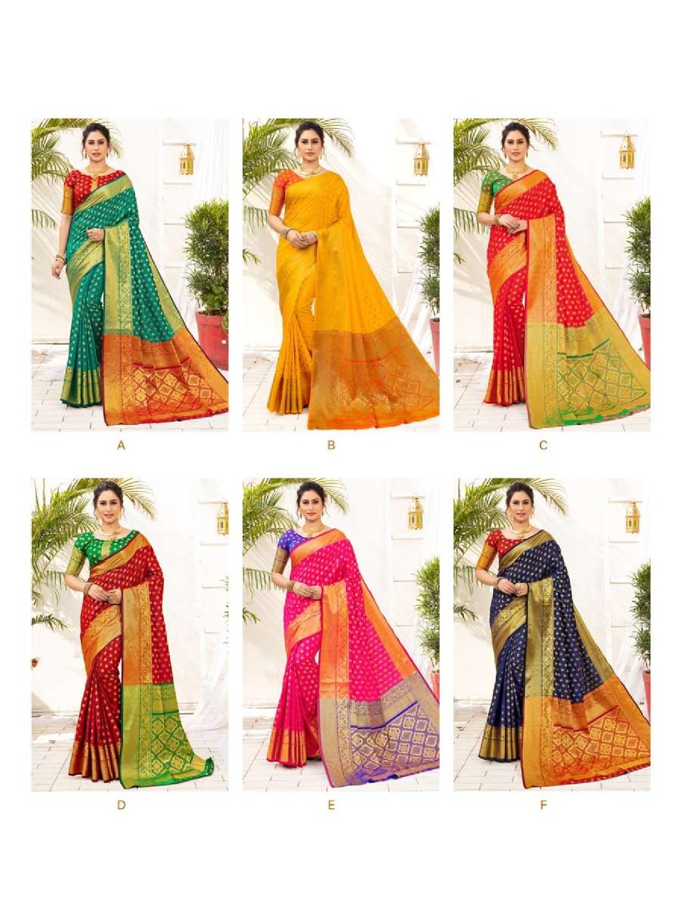 Shangrila  Presents  Rajlaxmi Silk Festive Wear Sarees Collection