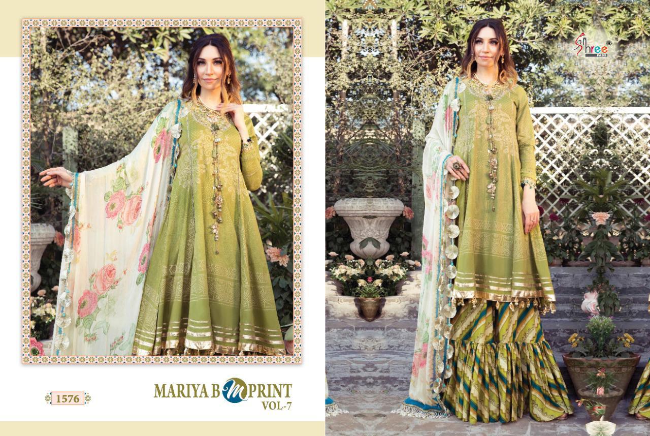 Shree Presents Mariya B Mprint Vol 7 Pakistani Salwar Suits Collection