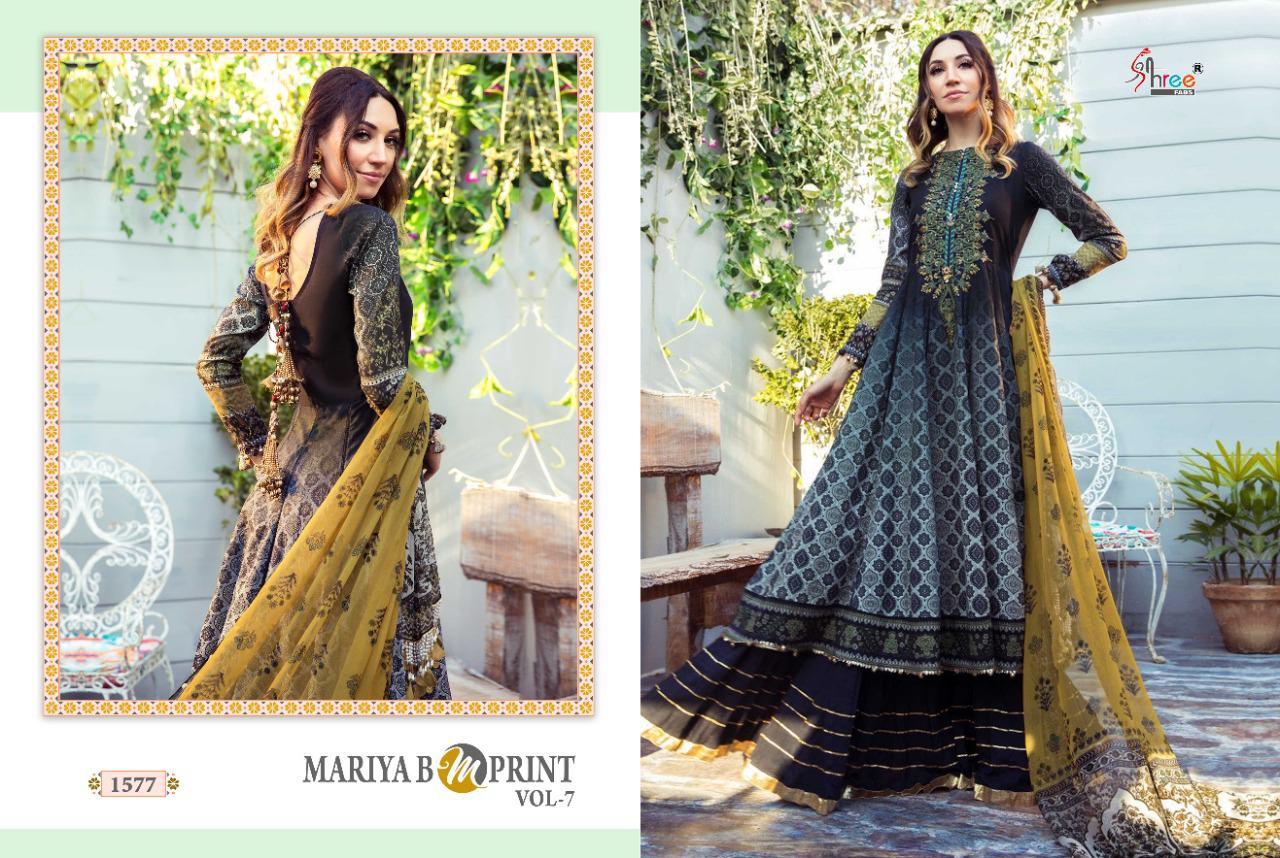 Shree Presents Mariya B Mprint Vol 7 Pakistani Salwar Suits Collection