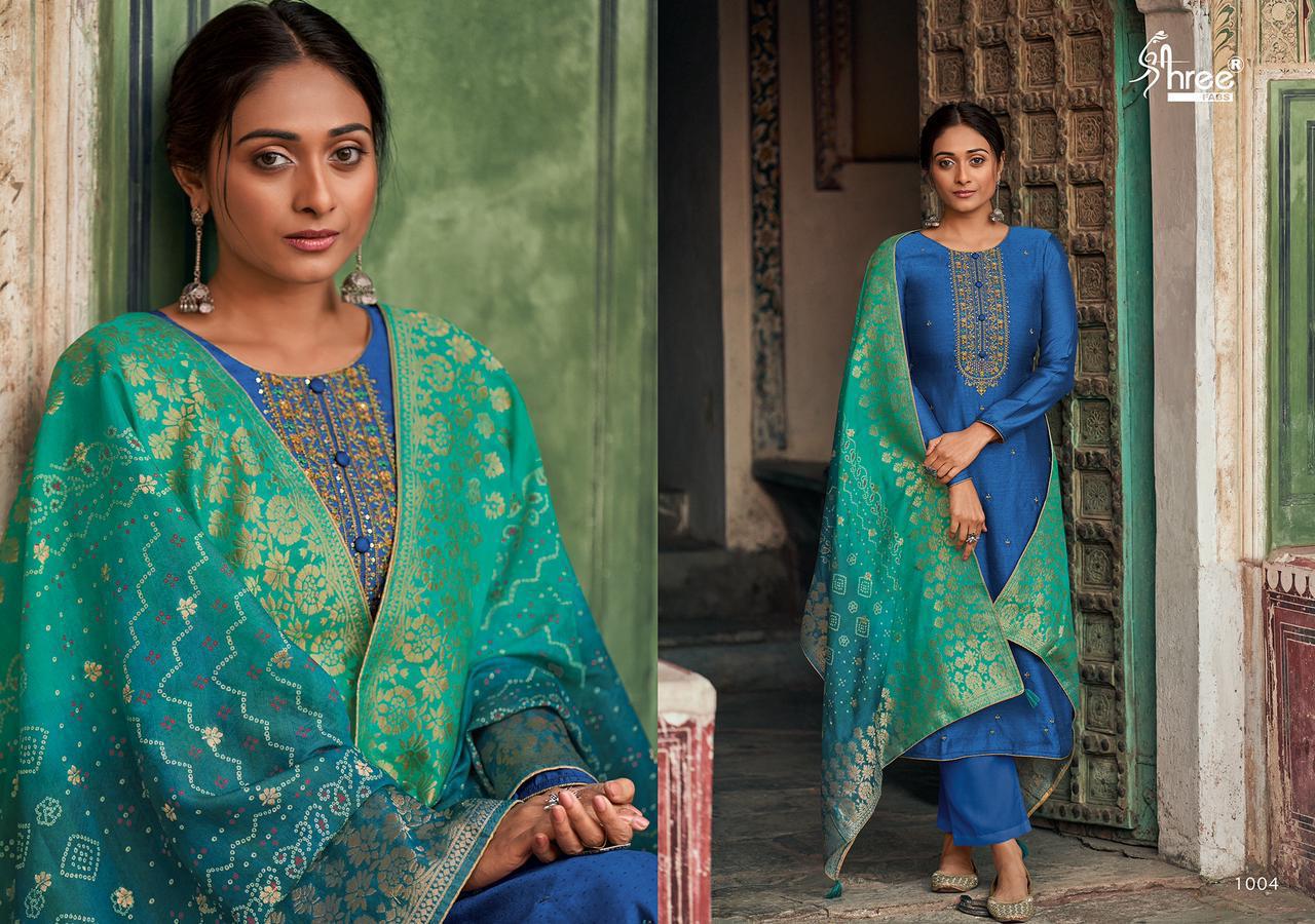 Shree  Presents  Diyah Vol  2 Designer Dress Material