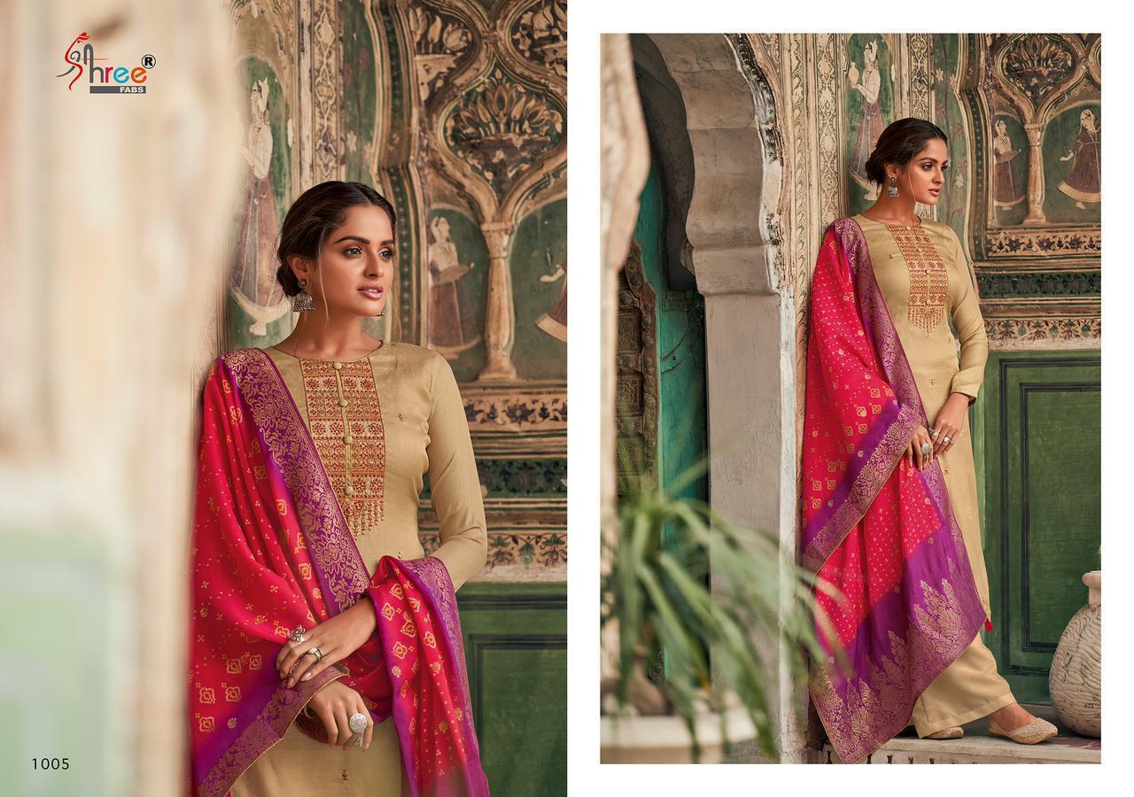 Shree  Presents  Diyah Vol  2 Designer Dress Material