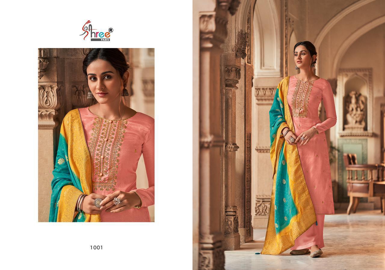 Shree  Presents  Diyah Vol  2 Designer Dress Material