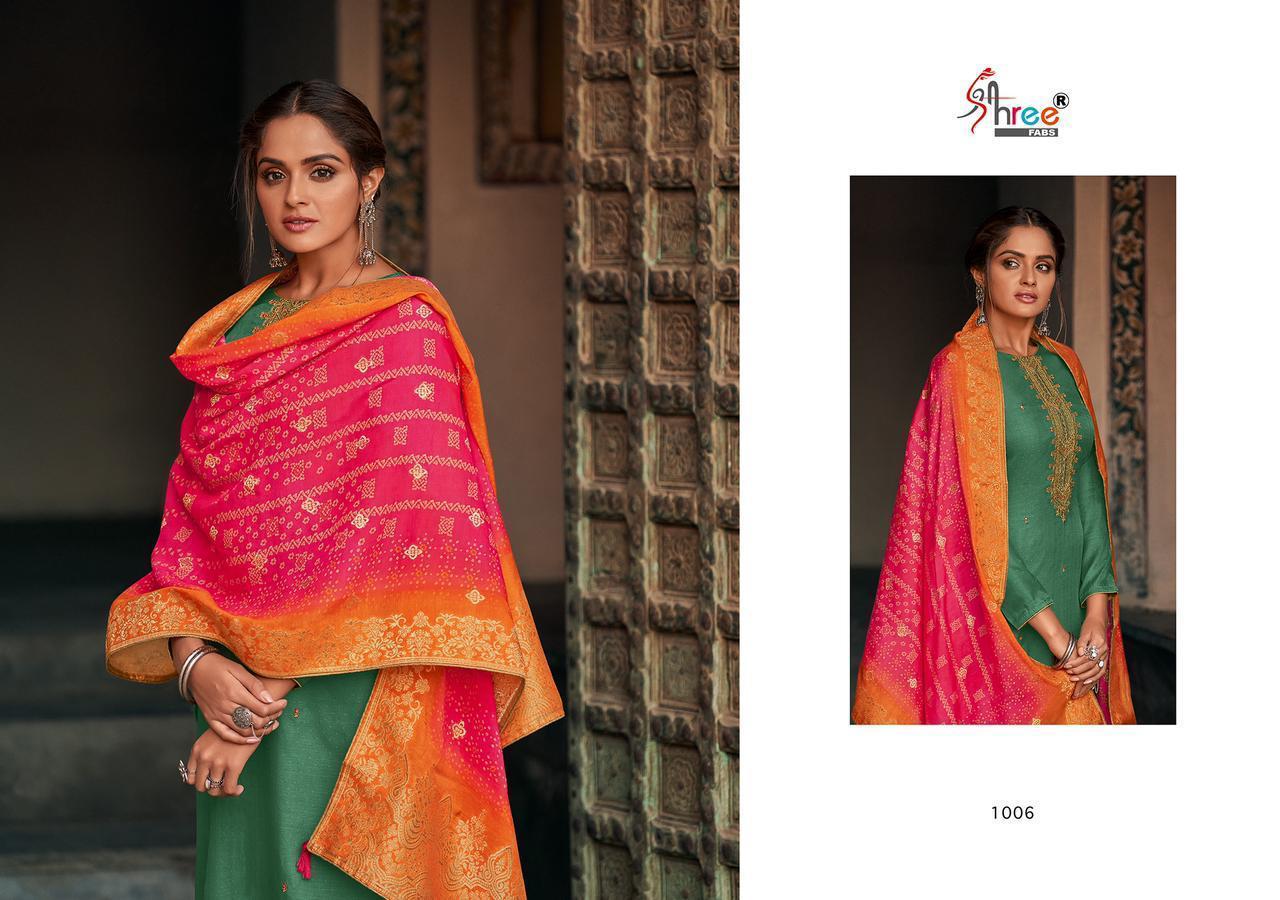Shree  Presents  Diyah Vol  2 Designer Dress Material