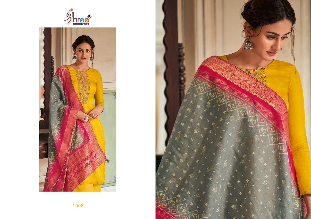 Shree  Presents  Diyah Vol  2 Designer Dress Material