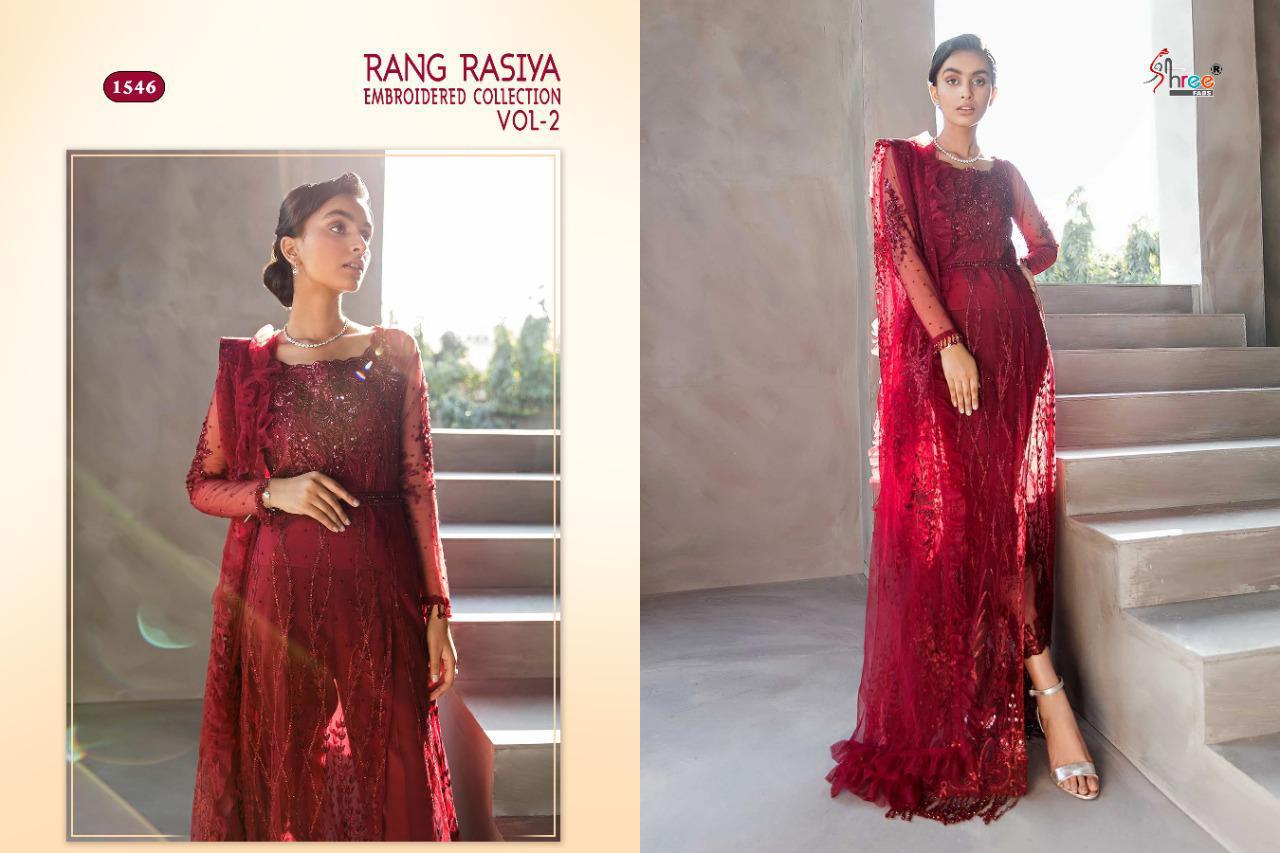 Shree Presents Rang Rasiya Embroidered Collection Vol 2 Pakistani Salwar Suits