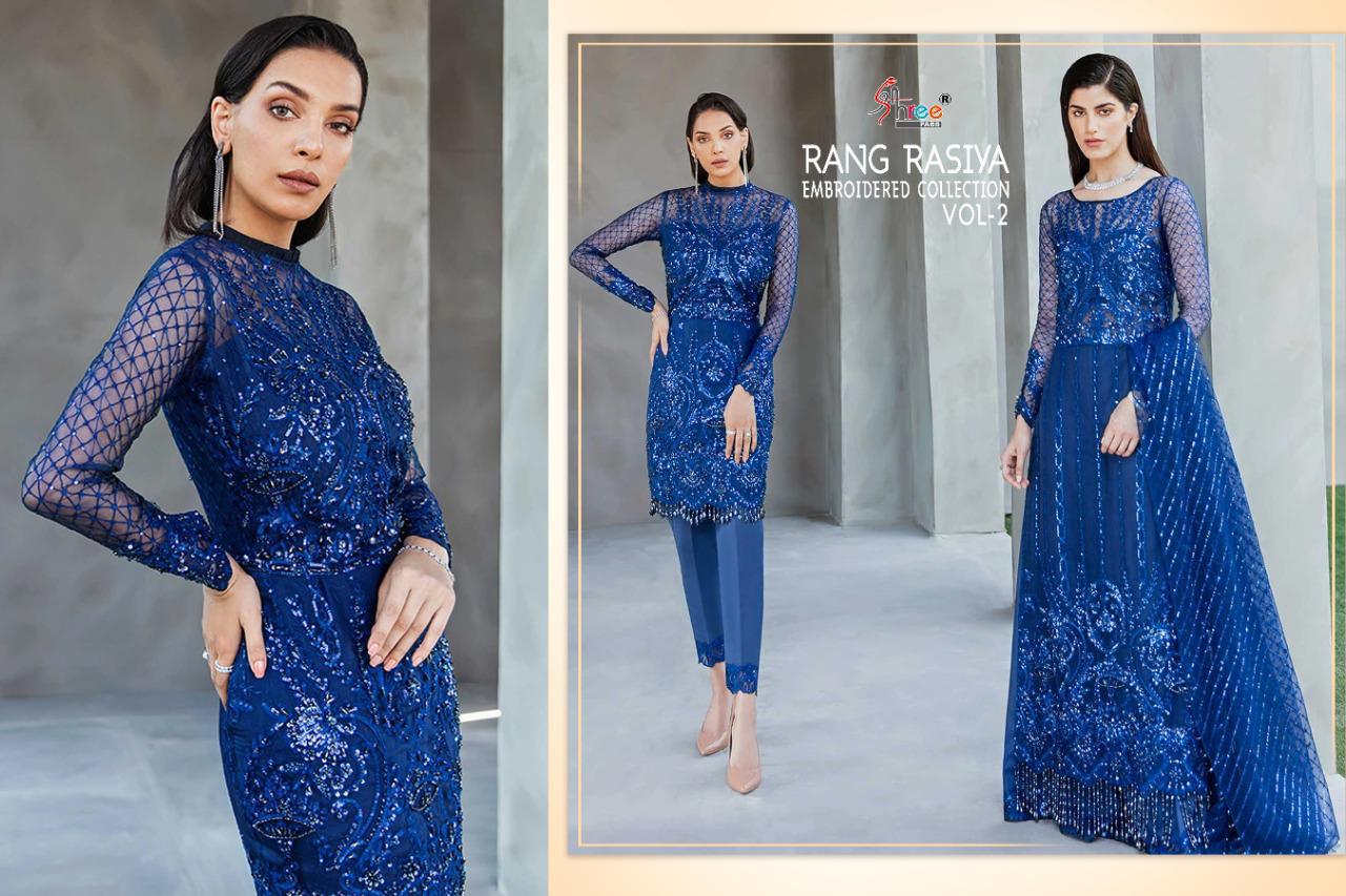 Shree Presents Rang Rasiya Embroidered Collection Vol 2 Pakistani Salwar Suits