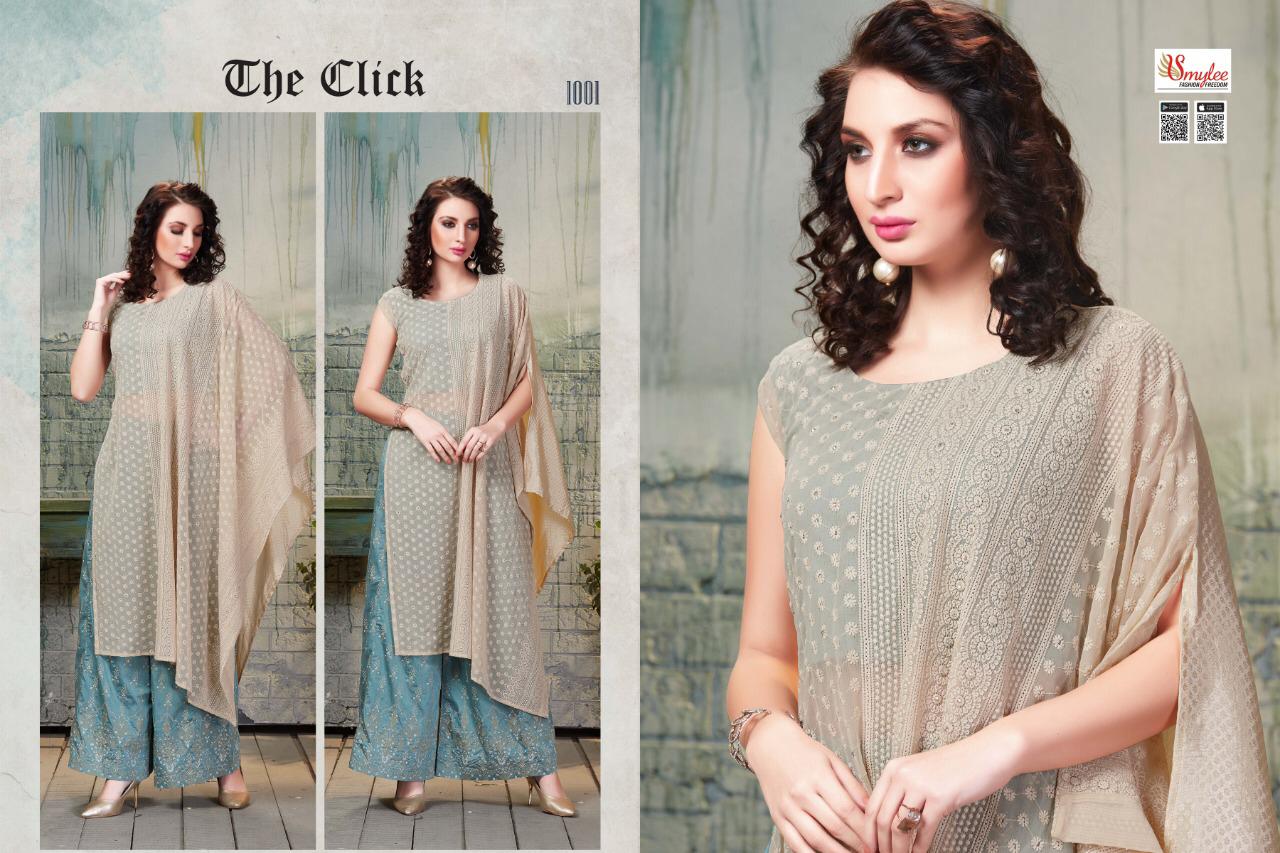 Smylee  Presents  The Click Fancy Stylish Long Kurtis Collection