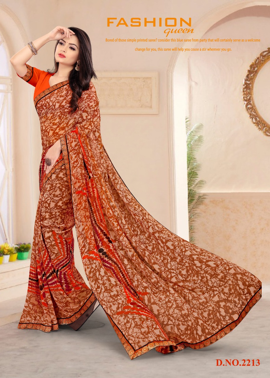 Fc Presents Sparsh Vol 5 Casual Wear Saree Collection